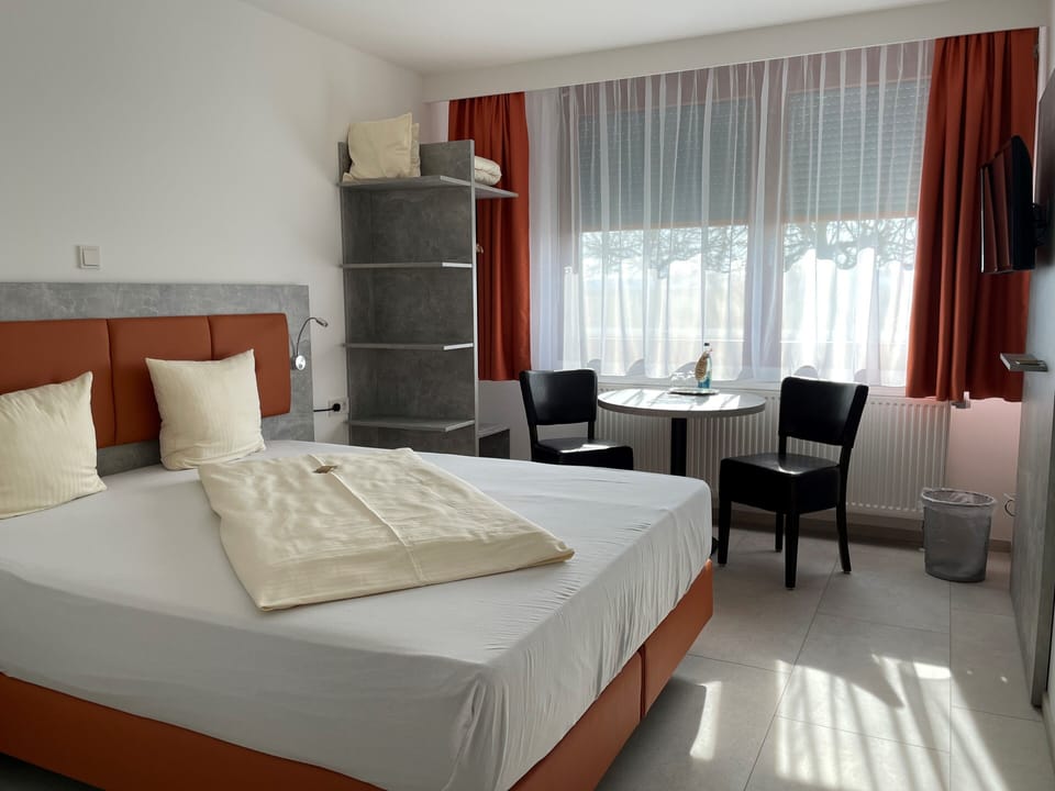 Double Room | Premium bedding, in-room safe, individually furnished, desk