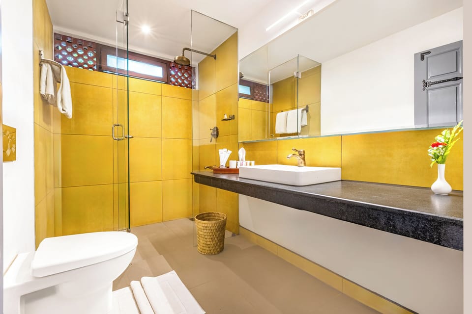 Garden View Pavilion with Sitout | Bathroom | Shower