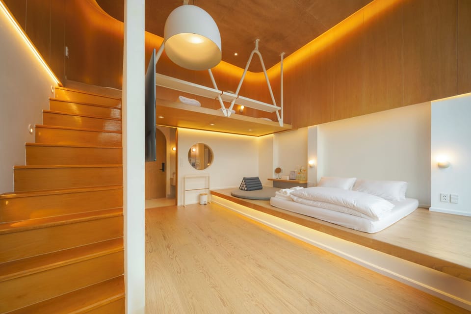 Duplex Quadruple Room with Private Bathroom 42m (B5) | In-room safe, blackout drapes, free WiFi