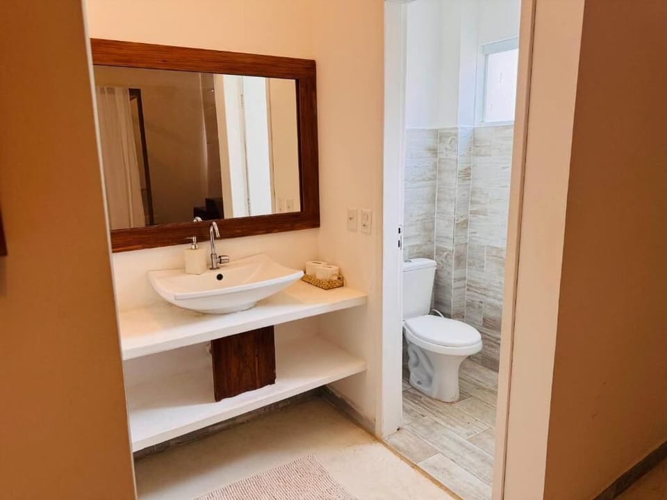 Shower, towels, soap, shampoo