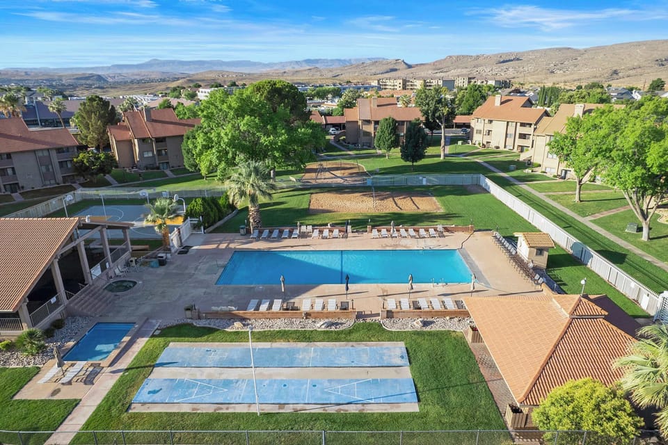Take advantage if the complex amenities