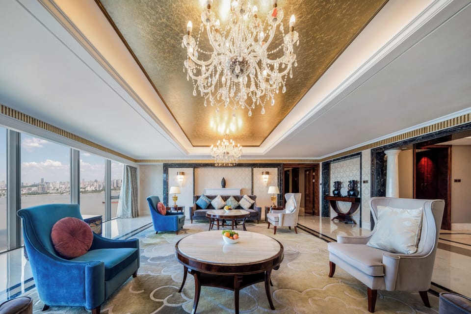 Presidential Suite, 1 King Bed | Premium bedding, minibar, in-room safe, desk