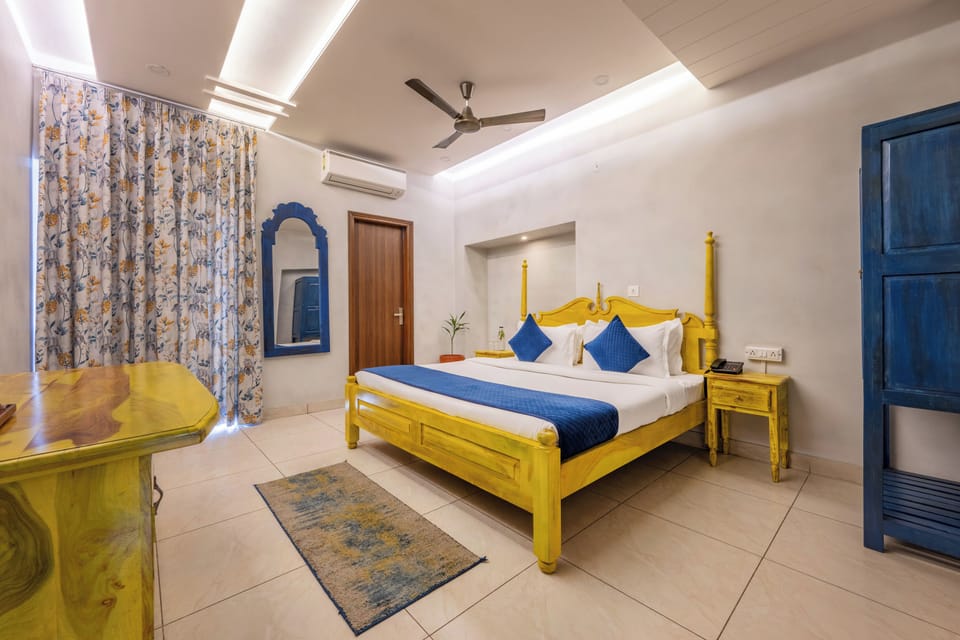 Premium Double Room, Garden View | Iron/ironing board, free WiFi