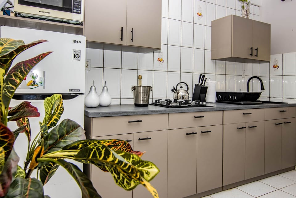 New kitchen with appliances