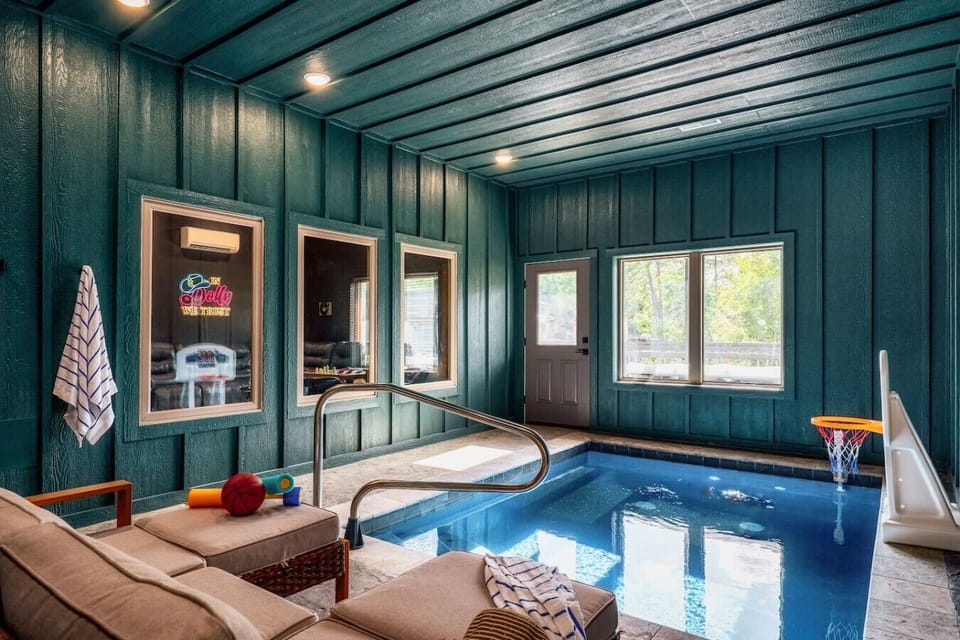 Private indoor pool perfect for year round!