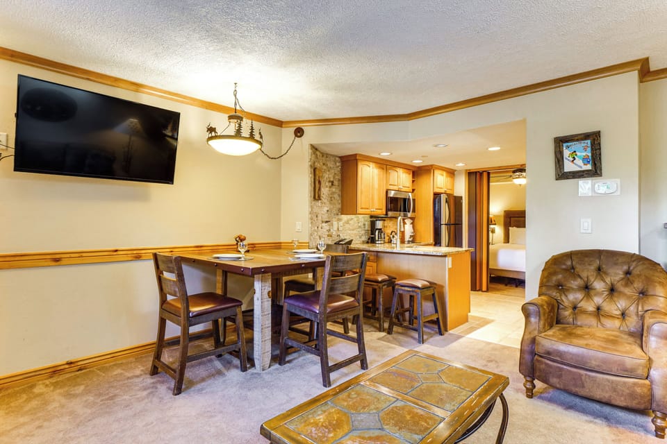 Breckenridge Vacation Rental | 1BR | 1BA | 550 Sq Ft | Step-Free Access