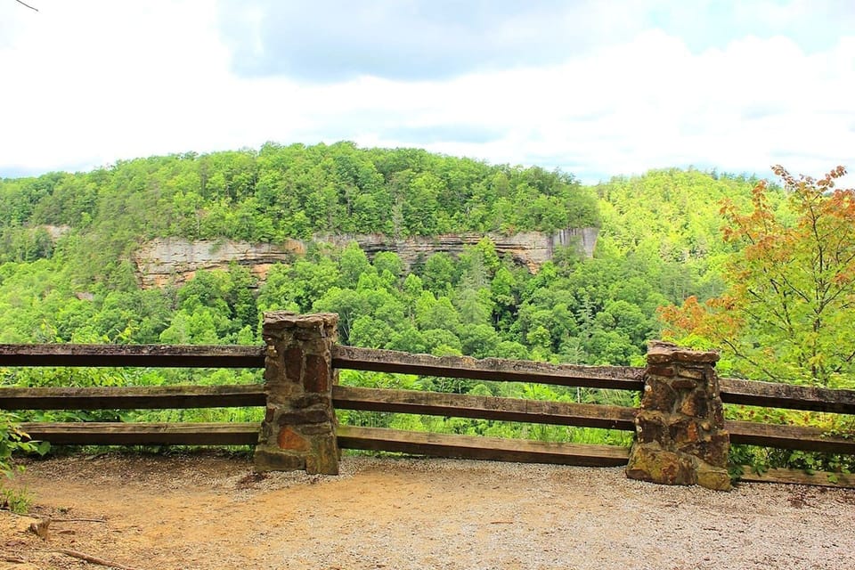 Drive to one of the multitude of vistas.  This is the Devil's Canyon Overlook.