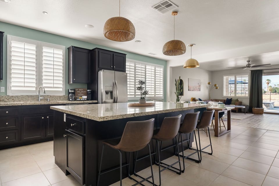 chef's kitchen to cook any meal