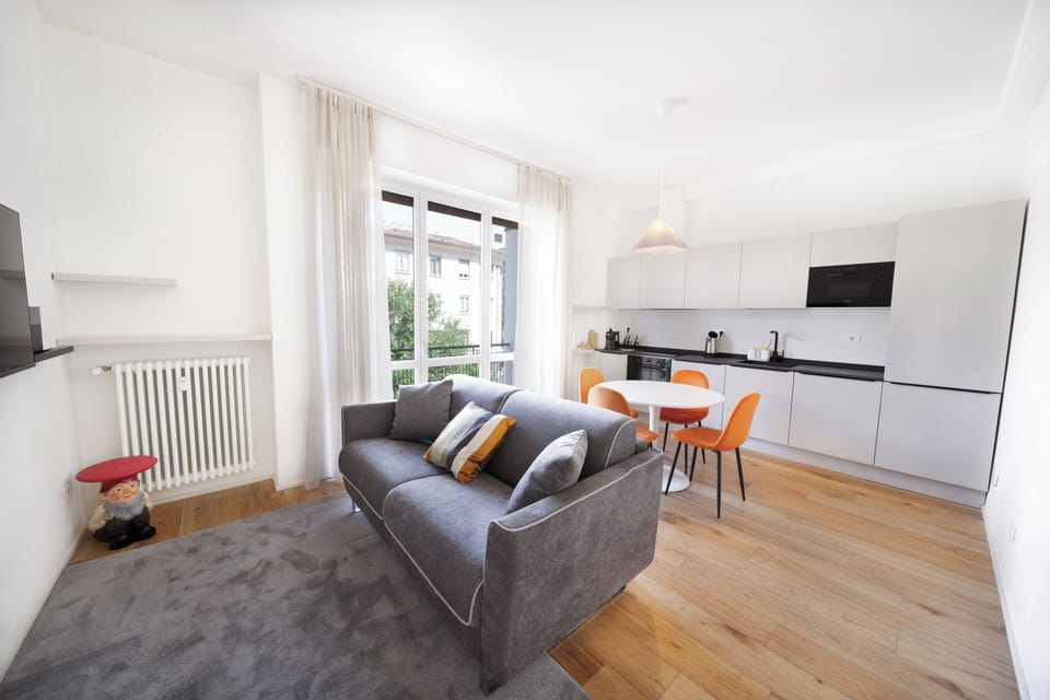 Comfort Apartment, Balcony | Living area | Flat-screen TV
