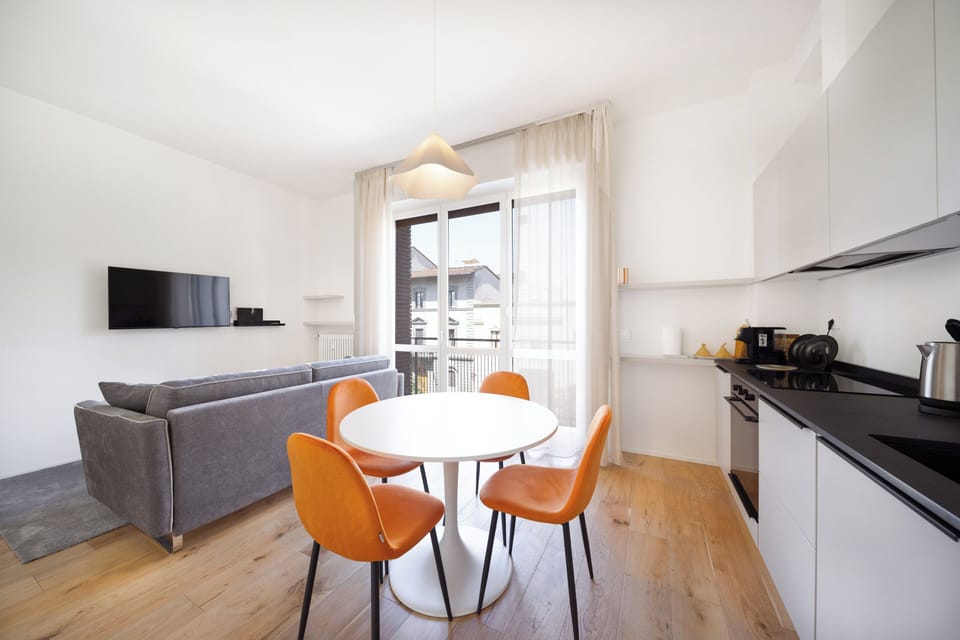 Comfort Apartment, Balcony | Living area | Flat-screen TV