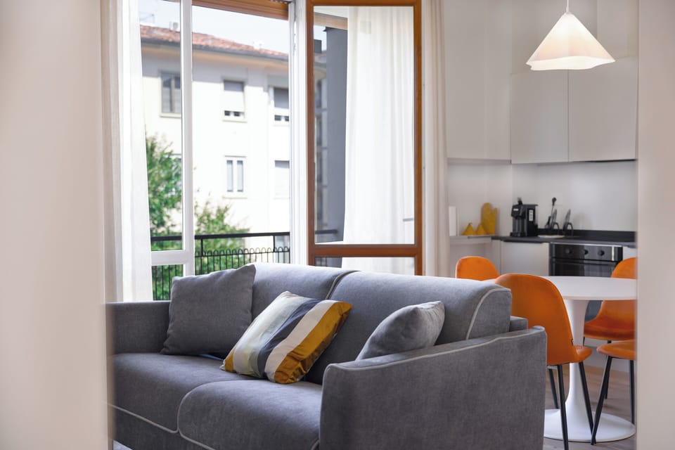 Comfort Apartment, Balcony | Living area | Flat-screen TV