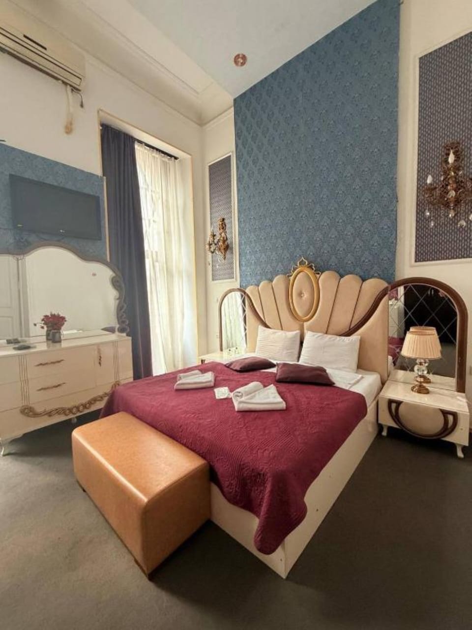 Deluxe Double Room, City View | Minibar, free WiFi, bed sheets