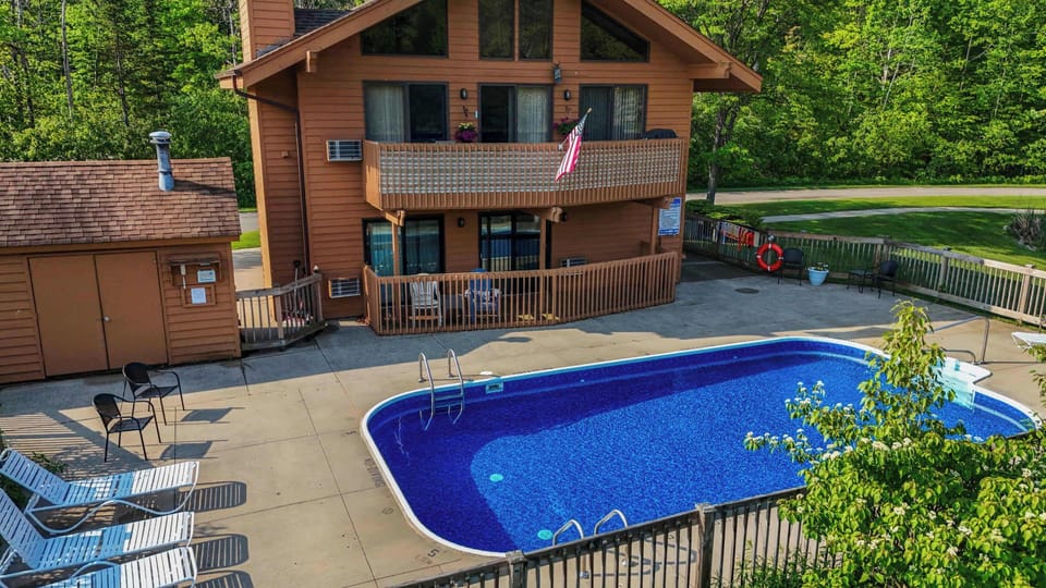 Private  outdoor pool on site Summer months only