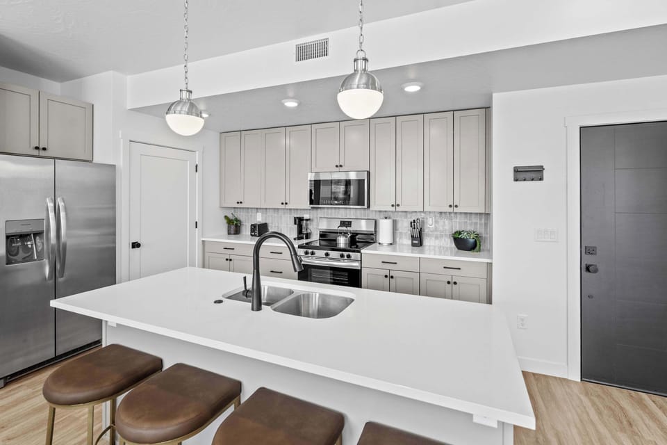 Prepare your favorite meals in the full kitchen