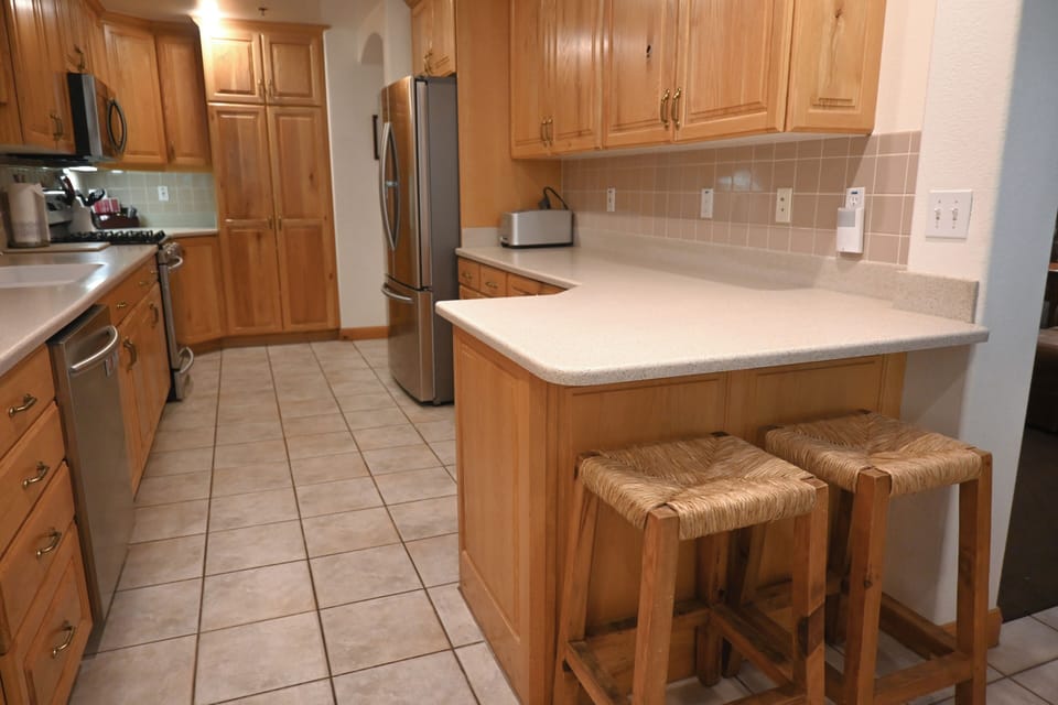 Well equipped kitchen