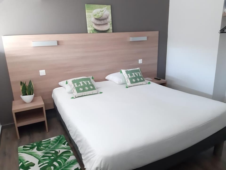 Premium bedding, individually furnished, desk, blackout drapes