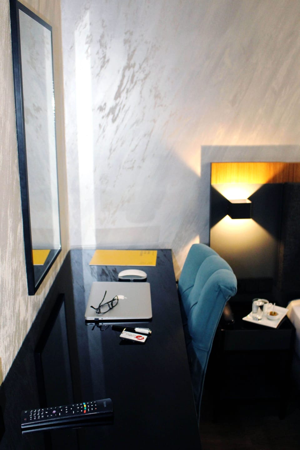 Standard Double Room | Living area | 82-inch LCD TV with satellite channels, TV