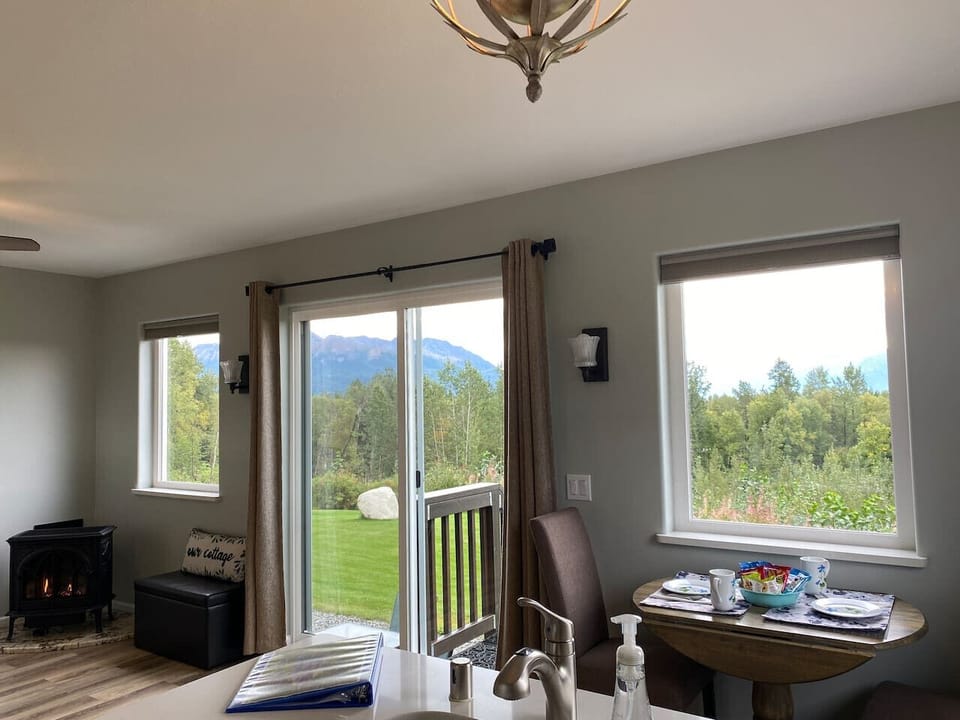 Mountain Views from Sink