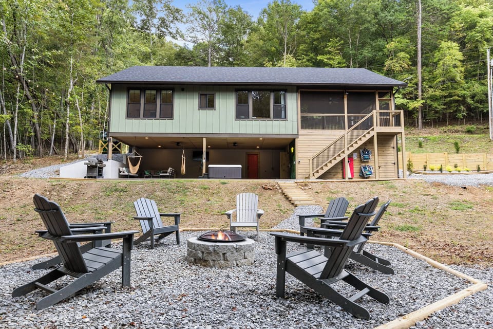 Fire pit area