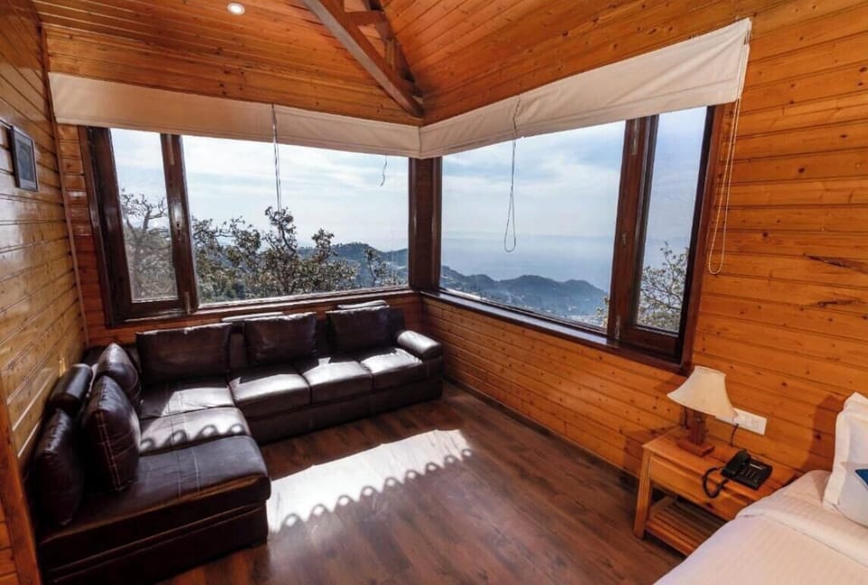 Sthana Valley View Woodhouse | Bathroom | Shower, free toiletries, slippers, towels