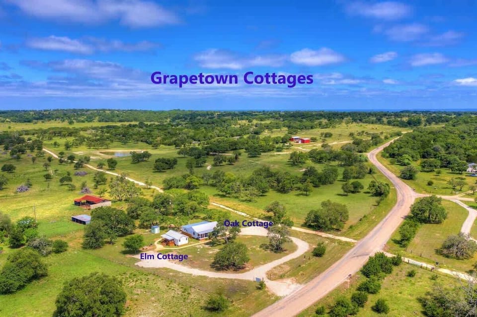 Rent both cabins together to sleep up to eight guests. This listing is for Elm Cottage only. 