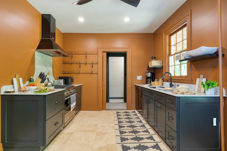 Thoughtfully updated kitchen.
