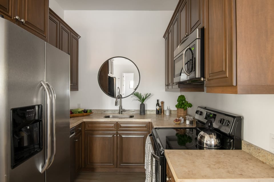 Casita kitchen.
