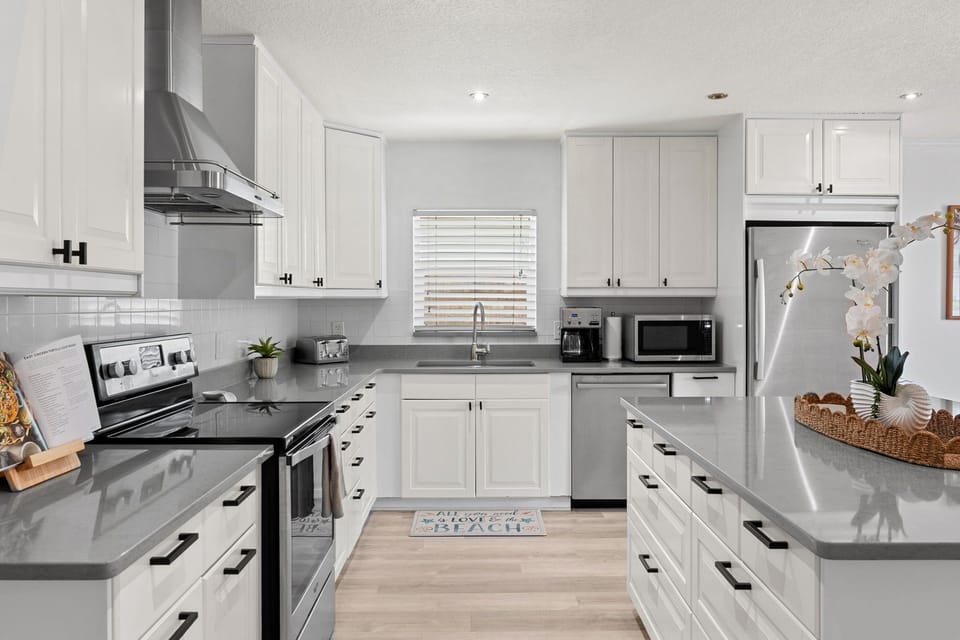 Fully equipped kitchen with everything you need!