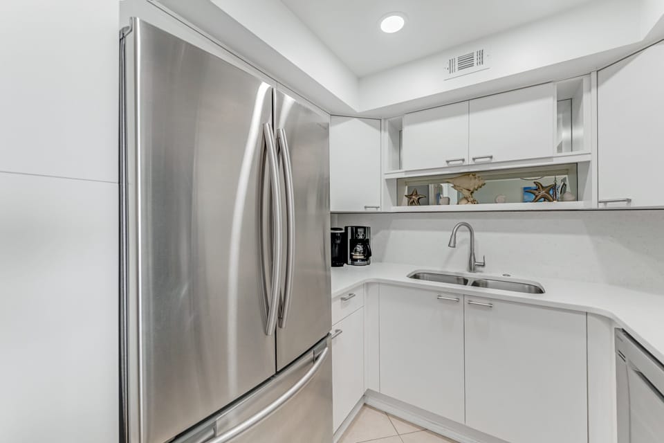 Stock the fridge and settle into beach life.