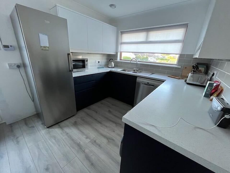 Bright light warm kitchen! 