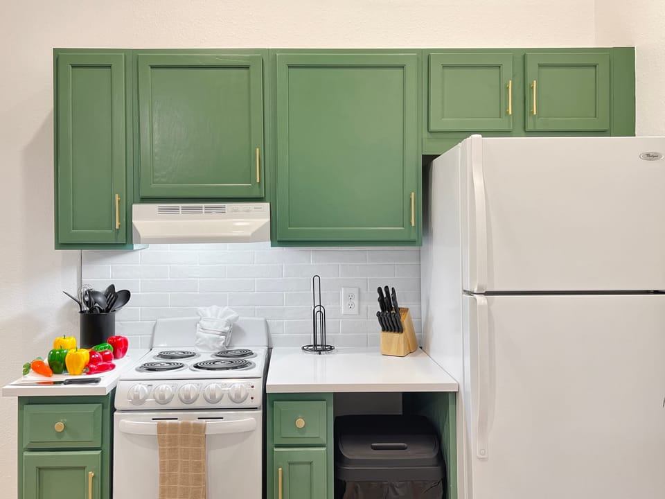 Fully equipped kitchen with everything you need to prepare wonderful meals for you and your family