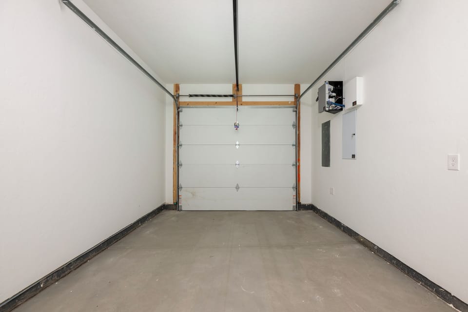 Secure garage parking space keeps your vehicle protected throughout your stay.