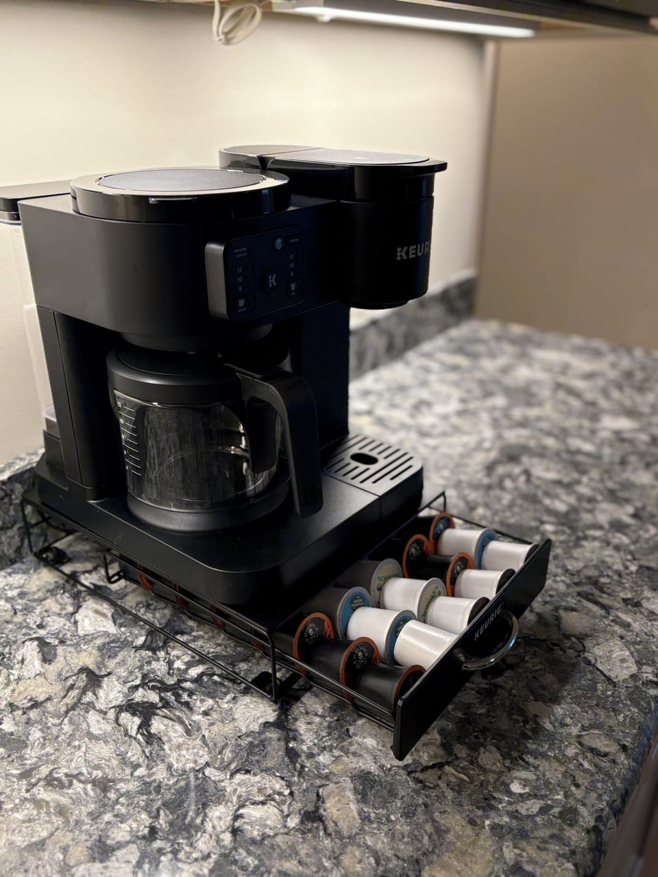 Coffee lovers dream! machine makes drip  keurig coffee types with iced too