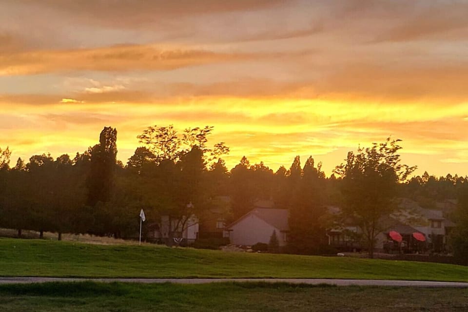 Enjoy awesome sunsets from the deck!