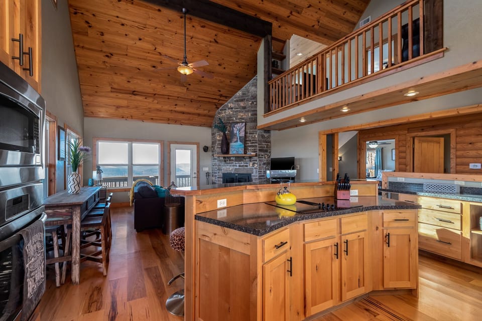 Brew coffee, bake cookies or whip up a feast—this kitchen has you covered.