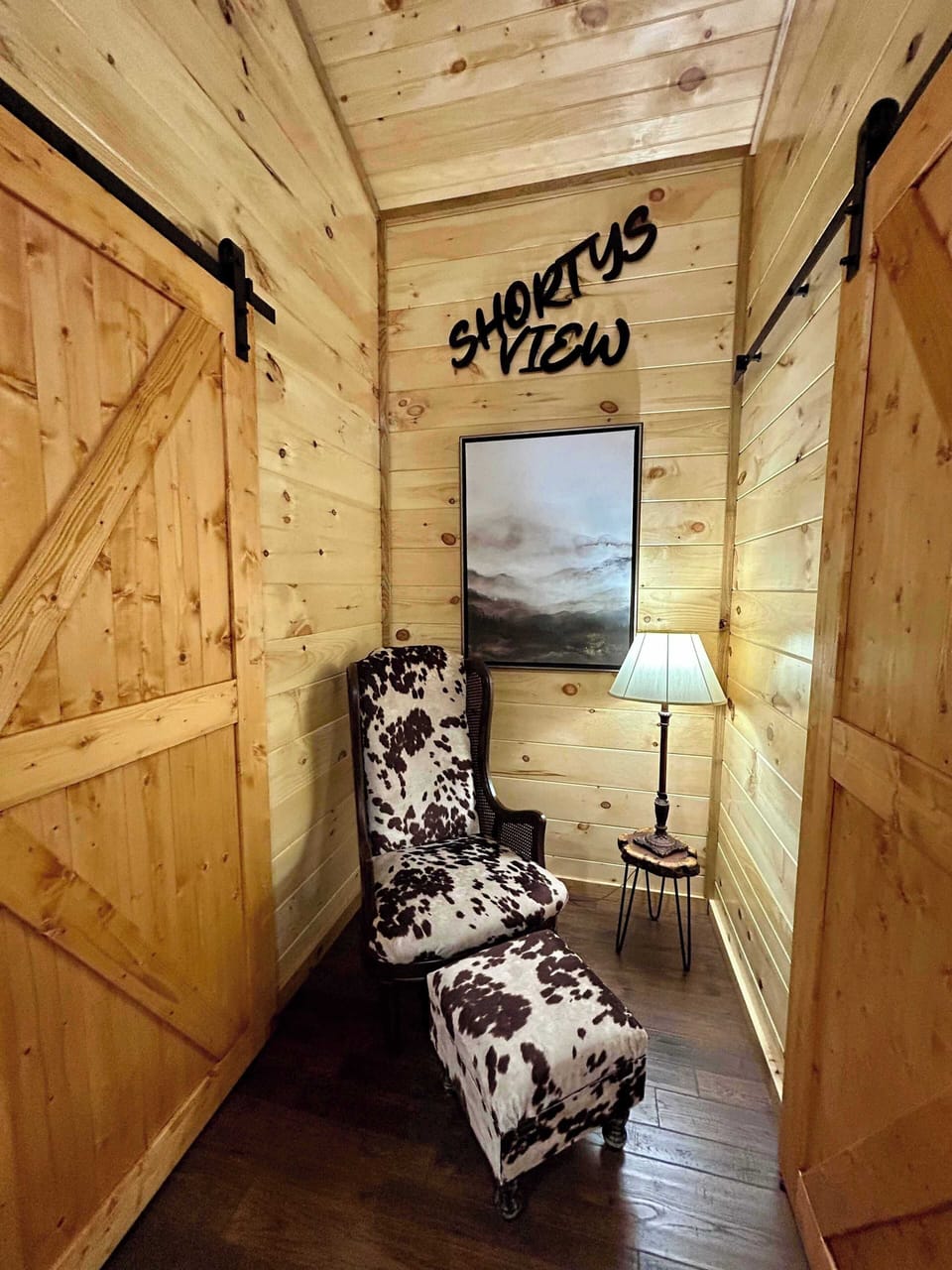Shorty's view! Little seating area to read a book, enjoy some coffee, or just relax between adventures!