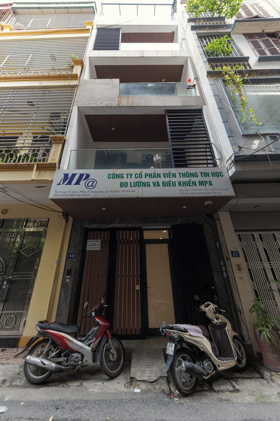 Front of property