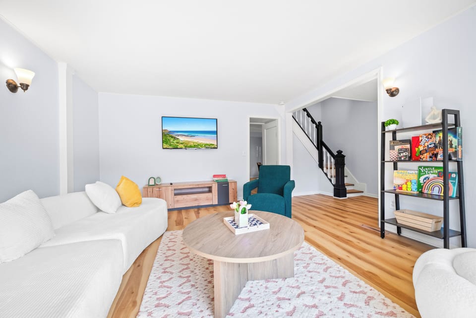 Gather around the TV for a movie night, or enjoy one of the board games. Fun!!!