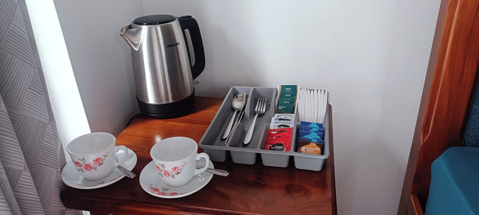 Deluxe Double or Twin Room, Balcony, Garden View | Blackout drapes, soundproofing, iron/ironing board, free WiFi