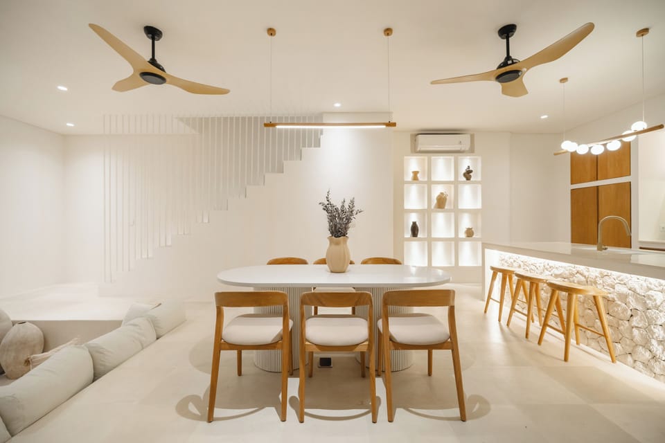 Deluxe Villa, 2 Bedrooms, Private Pool, Pool View | Dining room
