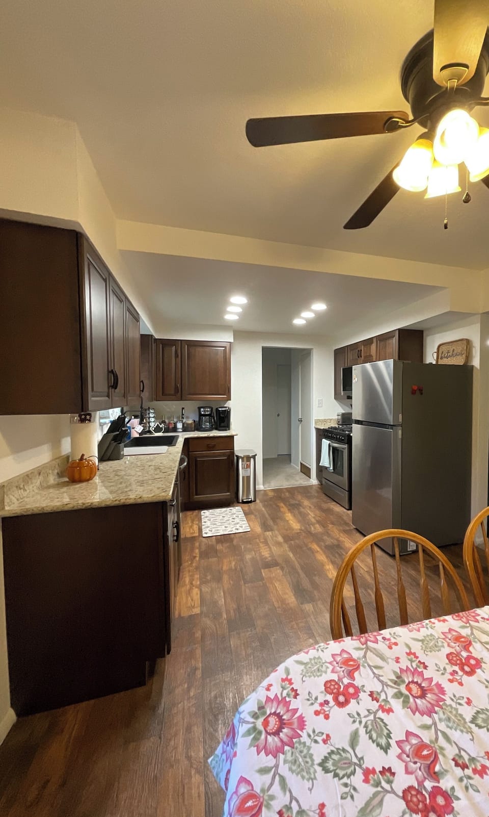The Kitchen is a great place for family dinning