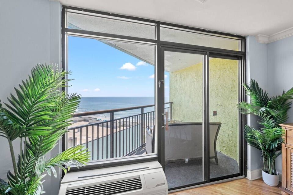 The Perfect sunrise experience is here with this sunny side balcony with ocean view.  Enjoy a fresh start to each day with a coffee or favorite startup to your day.