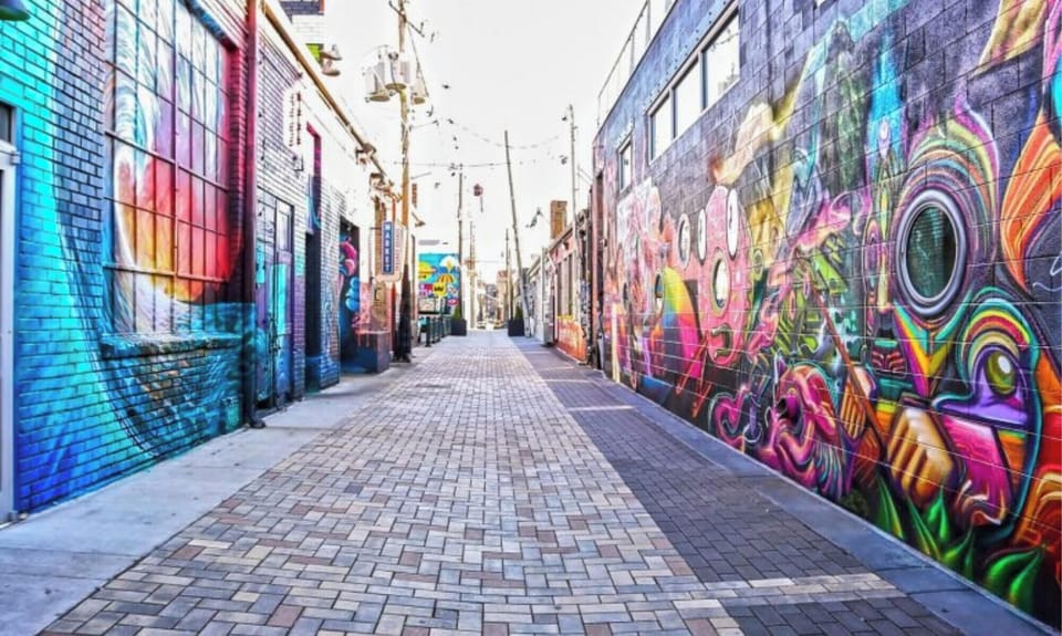 Explore vibrant murals, galleries, and creative energy in Denver’s RiNo Art District.