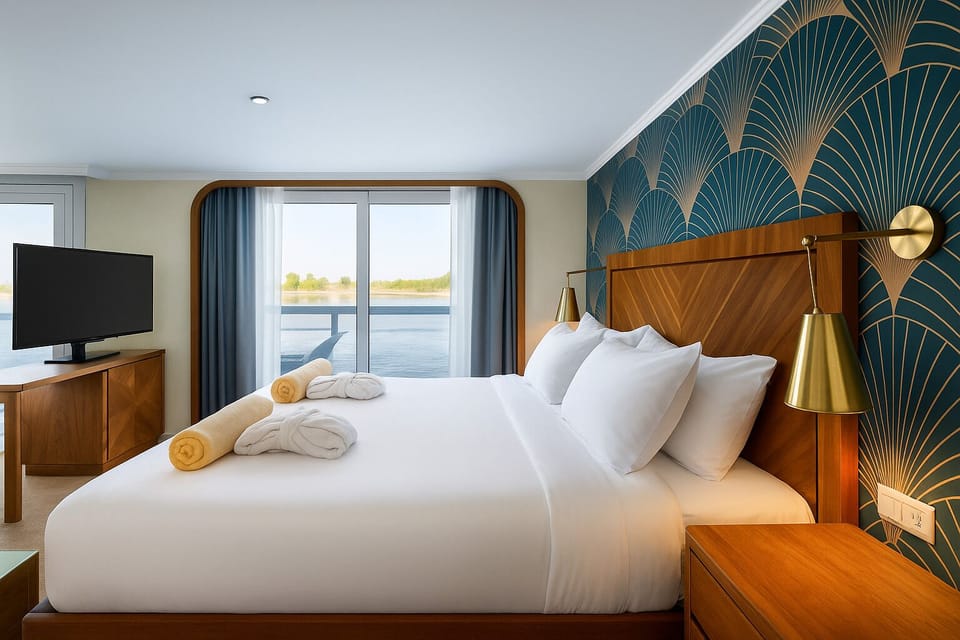 Deluxe Suite, River View | In-room safe, blackout drapes, soundproofing