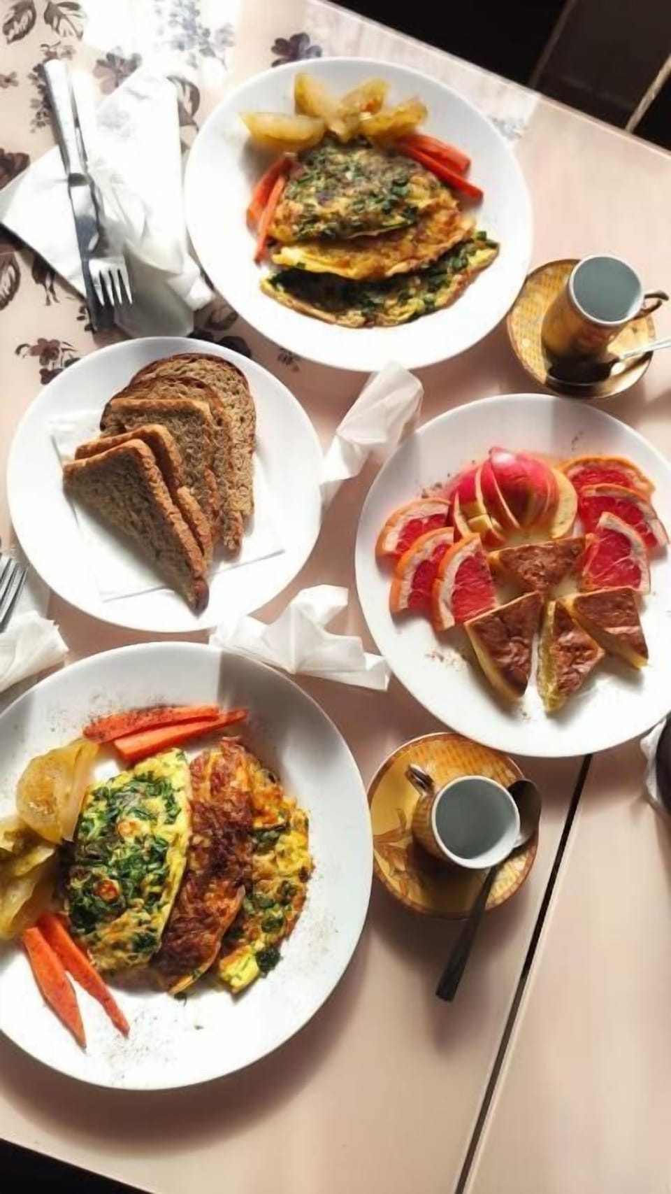 Daily cooked-to-order breakfast for a fee