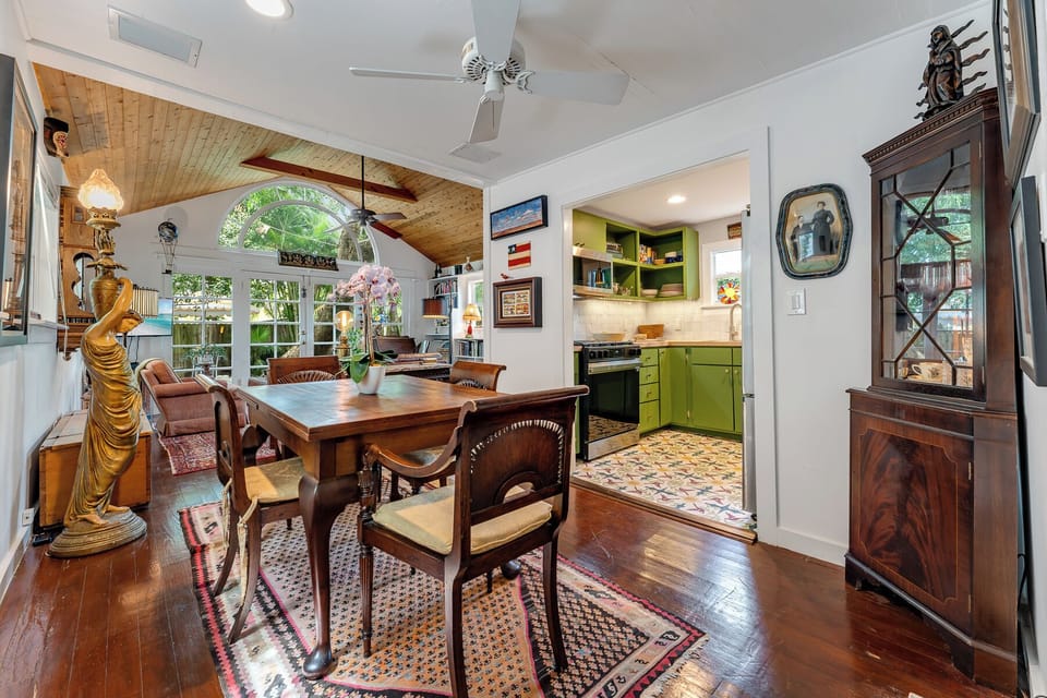 Cozy dining area