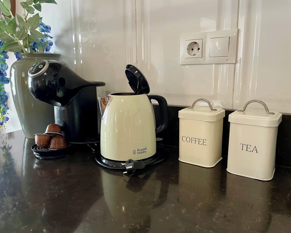 Enjoy your morning coffee or tea. 