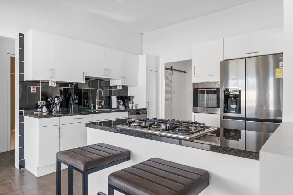 Luxurious Kitchen with stainless steel appliances