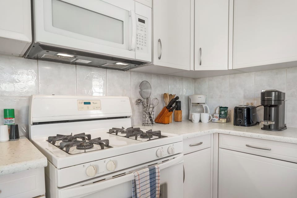 Kitchen perfect for making home cooked meals with loved ones
