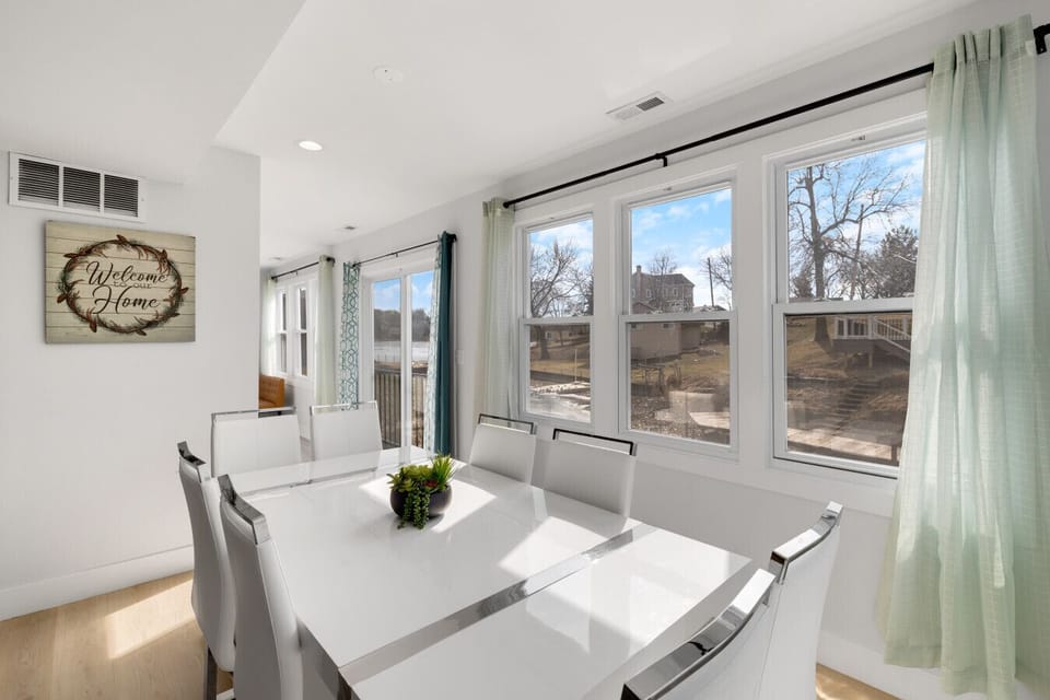 Relaxed dining space for enjoying home-cooked meals